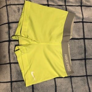 Neon Nike spandex